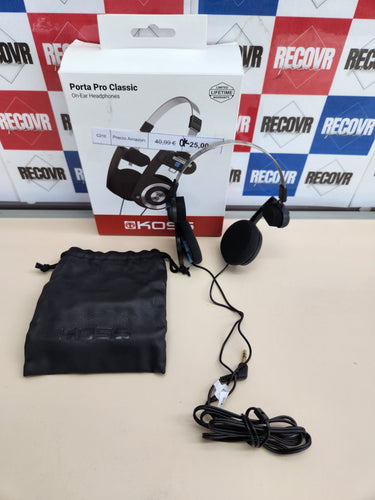 Auriculares(15 Hz - 25 Hz, 3.5 mm, 60Ω)Koss PORTA PRO